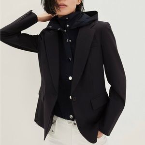 NWT Veronica Beard Zanchi Dickey Hoodie